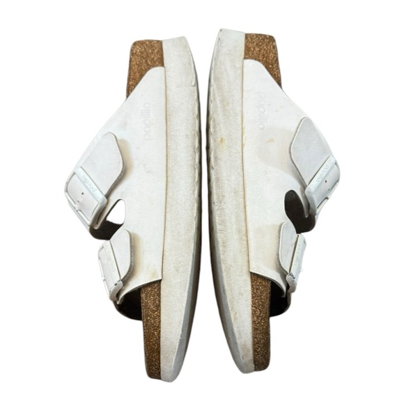 Birkenstock Papillio Arizona Platform WHITE Vegan 40 - Picture 5 of 8
